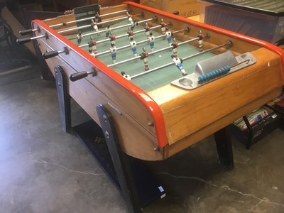 Lot 2440 - Vintage table football game