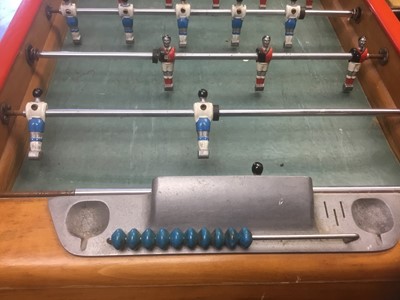 Lot 2440 - Vintage table football game