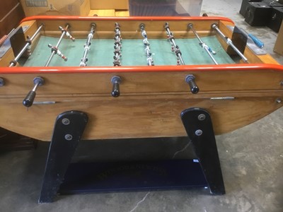 Lot 2440 - Vintage table football game