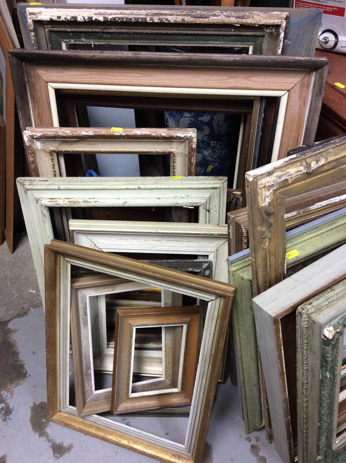 Lot 365 Quantity picture frames, together with