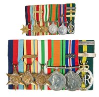 Lot 306 - Interesting Second World War and later Medals...