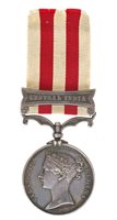 Lot 311 - Indian Mutiny Medals with one clasp - Central...