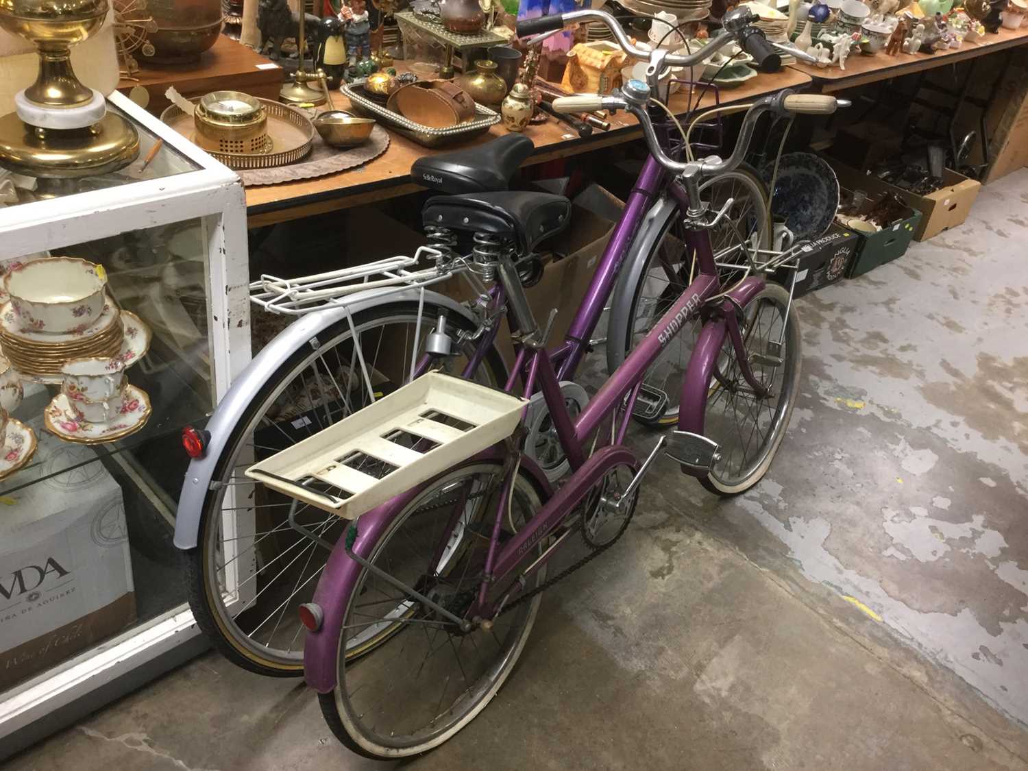 Lot 630 - Two ladies bicycles, Raleigh shopper and a Raleigh Caprice