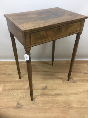 Lot 1387 - Early 19th century mahogany side table