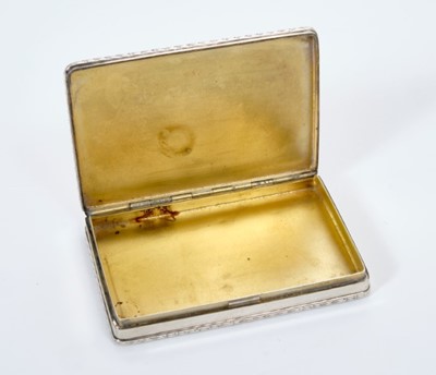 Lot 4 - H.M. King Umberto I  of Italy, Royal presentation silver and enamel box