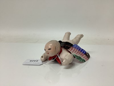 Lot 2429 - Unusual Japanese papier-mâché model of a flying baby