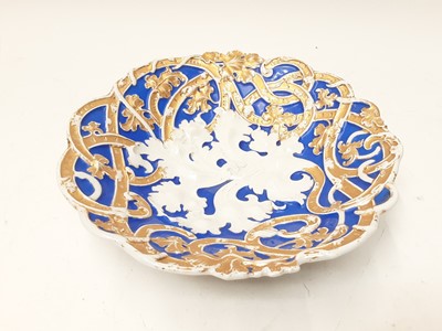 Lot 93 - Meissen bowl with gilded decoration