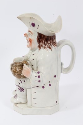 Lot 150 - Early 19th Century Pearlware Toby Jug