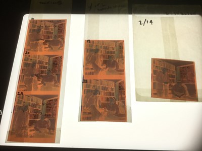 Lot 1477 - Of Tolkien interest: A unique group of colour and black and white negatives and copyright for use of the images