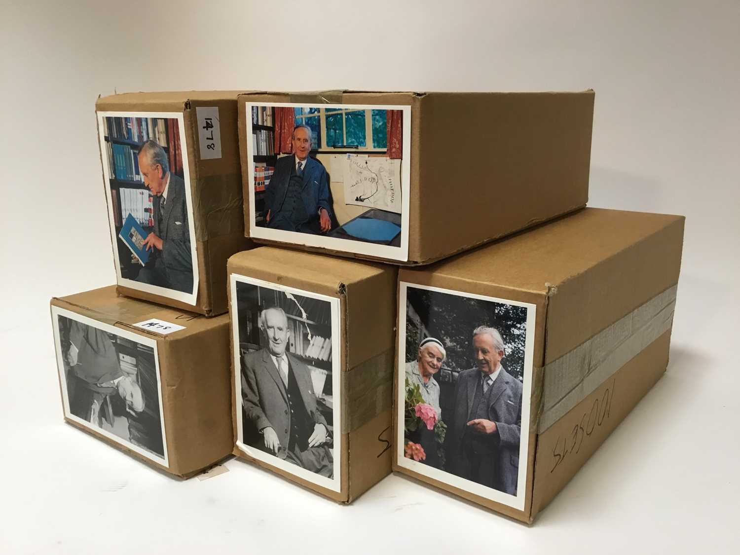 Lot 1478 - Tolkien interest: Very large quantity of postcard sets taken from the 1961 and 1966 Pamela Chandler photographic sessions with  J. R. R. Tolkien