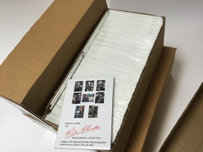 Lot 1478 - Tolkien interest: Very large quantity of postcard sets taken from the 1961 and 1966 Pamela Chandler photographic sessions with  J. R. R. Tolkien