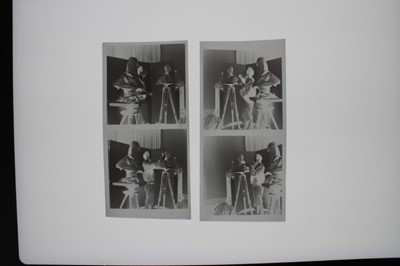 Lot 1480 - Pamela Chandler (1928-1993) materials relating to photographic sessions circa 1956-1960 with sculptor Oscar Nemon (1906-1985)