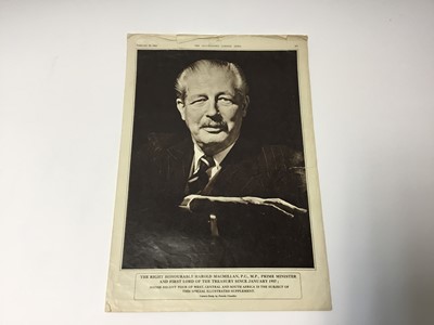 Lot 1486 - Harold Macmillan (1894-1986) by Pamela Chandler (1928-1993) collection of materials relating to the photographic session at 10 Downing Street, circa 1959