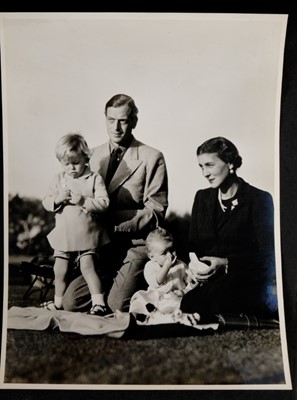 Lot 18 - T.R.H.The Duke and Duchess of Kent - fine 1930s family photograph album