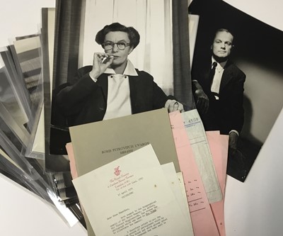Lot 1451 - Pamela Chandler (1928-1993) box of materials relating to literary figures