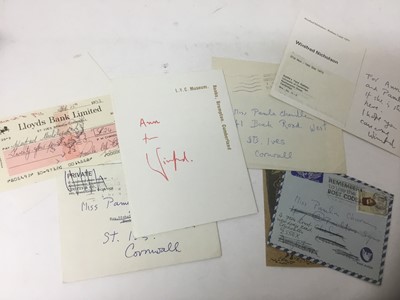 Lot 1492 - Winifred Nicholson (1893-1981) good group of correspondence to Pamela Chandler (1928-1993)