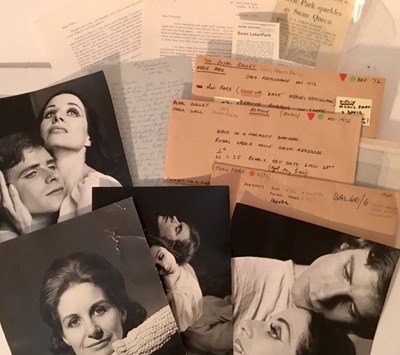 Lot 1496 - Pamela Chandler (1928-1993) photographic materials relating to ballet