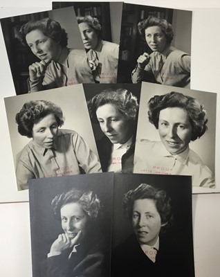 Lot 1450 - Pamela Chandler (1928-1993) by Lotte Meitner-Graf (1899-1973) series of photographic portrait studies, together with related correspondence and other materials