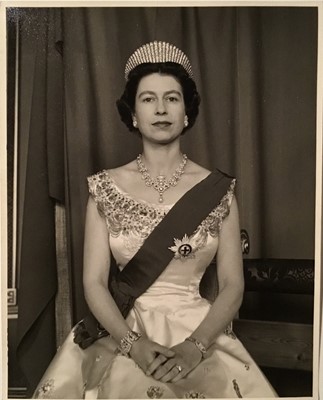 Lot 1500 - Of Royal Interest: materials relating to Pamela Chandler’s 1957 commission to photograph H.R.H. Queen Elizabeth II for Ben Enwonwu’s sculptural portrait of Her Majesty