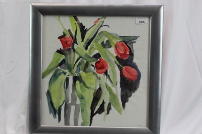 Lot 1096 - *Two Tessa Newcomb still life watercolour studies (2)