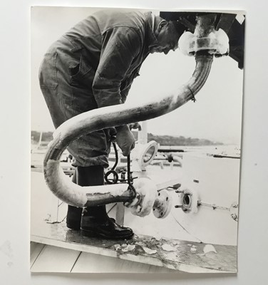 Lot 1518 - Pamela Chandler (1928-1993) late 1950s/1960s industrial photographic material relating to Esso