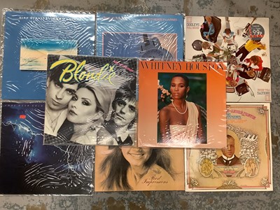 Lot 2127 - Collection of singles and LP records, various artists to include Status Quo, Bee Gees, Diana Ross and The Shadows (1 box)