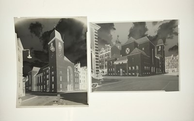 Lot 1525 - Pamela Chandler (1928-1993) collection of photographs 1950s/1960s and other materials on an architectural theme