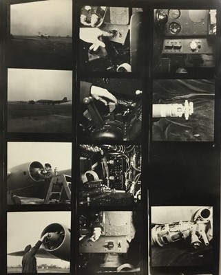 Lot 1526 - Pamela Chandler (1928-1993) archive of photographs, negatives and  contact sheets relating to the RAF