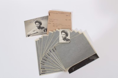 Lot 1527 - Pamela Chandler (1928-1993) collection of 1950s/60s period photographs and materials relating to musicians