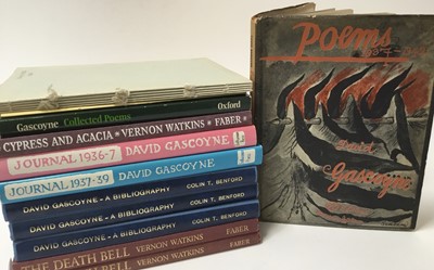 Lot 1534 - David Gascoyne (1916-2001) Collection of books including first editions