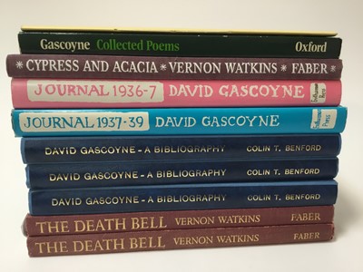 Lot 1534 - David Gascoyne (1916-2001) Collection of books including first editions