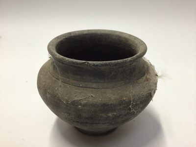 Lot 2248 - Roman black glazed pottery bowl