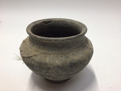 Lot 2248 - Roman black glazed pottery bowl