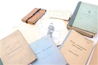 Lot 187 - Second World War R.A.F. flying log Books named...