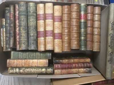 Lot 1484 - Three boxes of antiquarian decorative bindings