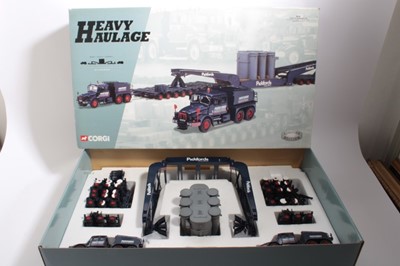 Lot 1625 - Corgi Heavy Haulage boxed models including 18003, 18005, 18004, 17603, CC12604, CC11802, CC12404, 17603, 16901 (boxes condition varies)