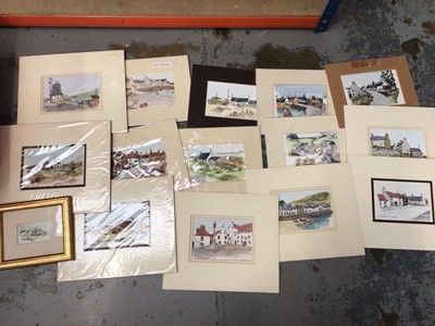 Lot 119 - Collection of Ken Lochhead prints (1 box)