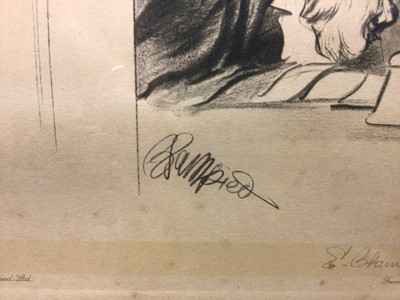 Lot 13 - Edmund Blampied lithograph, signed