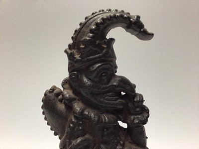 Lot 2211 - Cast Iron Door Stop in the form of Mr Punch