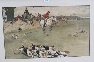 Lot 1035 - Cecil Aldin (1870-1935) set of four chromolithographs