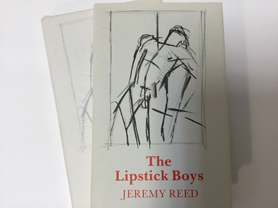 Lot 1538 - Jeremy Reed (b. 1951) copy of the original typed manuscript for his novel ‘The Lipstick Boys’