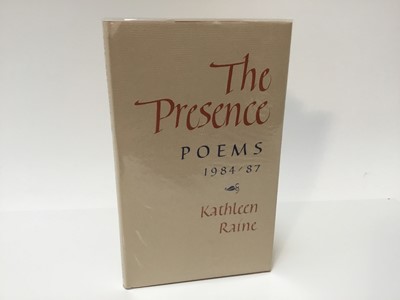 Lot 1540 - Kathleen Raine and her circle - very rare collection of books, predominantly poetry including 1st editions