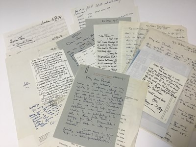 Lot 1542 - Interesting group of materials relating to poet George Barker (1913-1991) and writer Elizabeth Smart (1913-1986)
