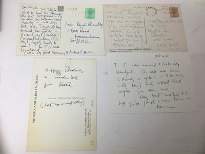 Lot 1543 - Kathleen Raine ((1908-2003) archive of letter and other materials