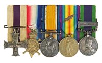 Lot 200 - First World War and later Military Cross...