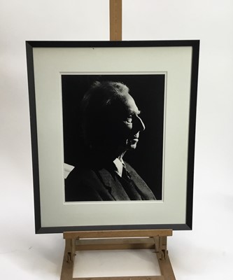Lot 1548 - Pamela Chandler (1928-1993) photographic portrait of Professor  J. R. R. Tolkien, six others  of notable sitters and other subjects