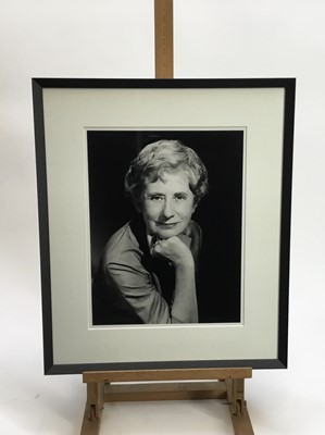 Lot 1548 - Pamela Chandler (1928-1993) photographic portrait of Professor  J. R. R. Tolkien, six others  of notable sitters and other subjects