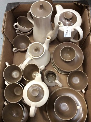 Lot 1125 - Two Poole Pottery coffee sets