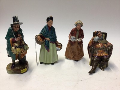 Lot 1034 - Four Royal Doulton figures