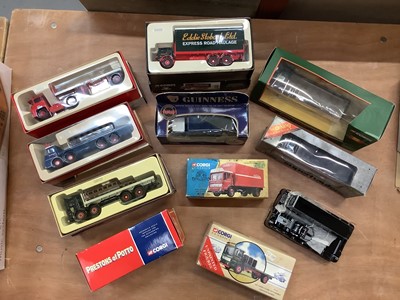 Lot 1626 - Corgi boxed selection of lorries including Classics Eddie Stobart etc (boxes condition varies) (4 boxes)